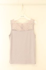 画像1: axes femme / 繊細レースタンク M ラベンダー O-26-07-26-007-AX-TO-OW-OS (1)
