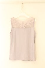 画像3: axes femme / 繊細レースタンク M ラベンダー O-26-07-26-007-AX-TO-OW-OS (3)