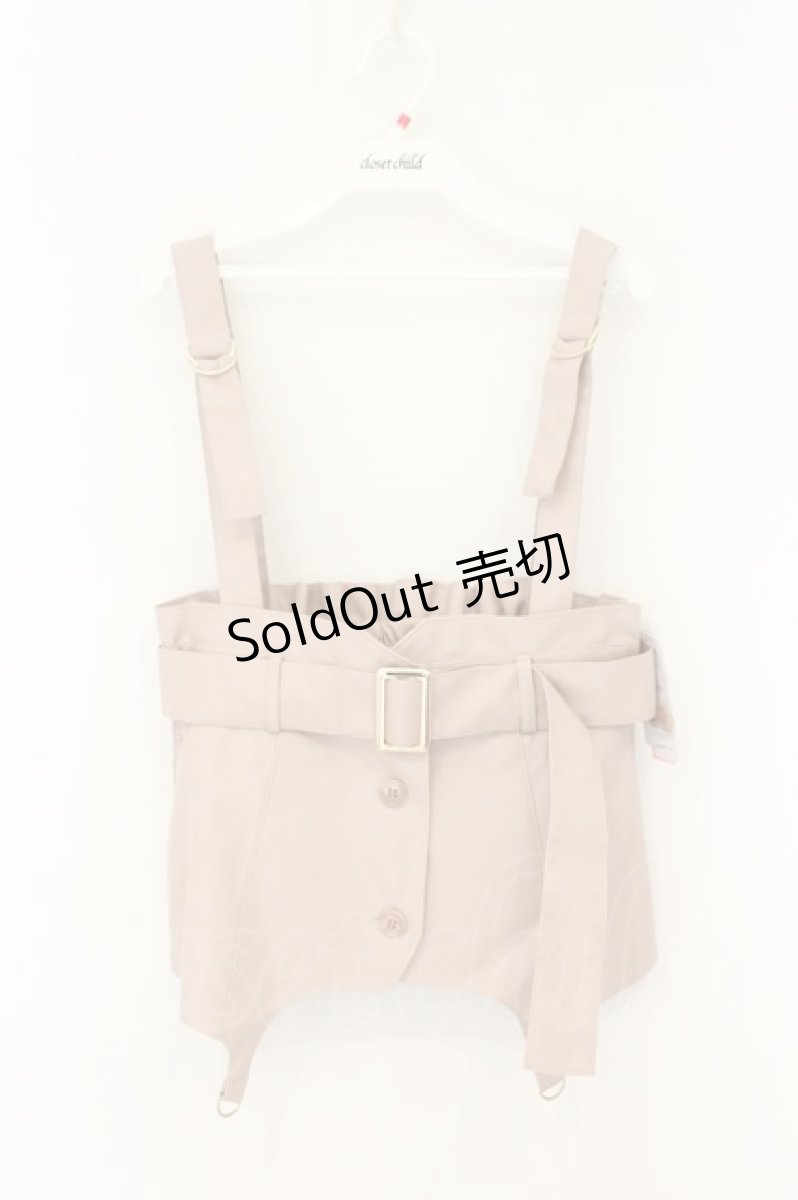 画像1: axes femme / 合皮素材ビスチェ F ピンク O-26-07-26-011-AX-TO-OW-OS (1)