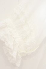 画像2: PINK HOUSE / フリル使いローンブラウス  シロ O-26-07-26-014-LO-BL-OW-OS (2)