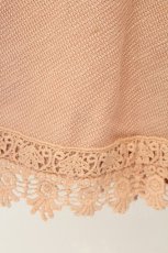 画像3: LIZ LISA / 起毛レース切り替えワンピース  ピンクベージュ O-26-07-28-005-LO-OP-IG-OS (3)