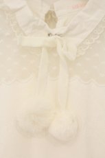 画像2: LIZ LISA / ハートAライン裏毛ワンピース  シロ O-26-07-28-085-LO-OP-IG-OS (2)