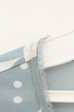 画像3: INGEBORG / ドットシルエット半袖ワンピース 9 サックス×シロ O-26-07-30-029-LO-OP-IG-OS (3)
