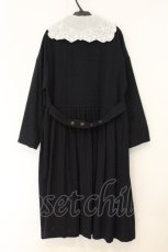 画像5: Jane Marple / Grape embroidery collar coat dress（グレープエンブロイダリーカラーコートドレス） M ネイビー×シロ O-26-07-30-037-JM-CO-IG-OS (5)