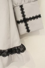 画像3: DearMyLove / ケープヨーク十字架ワンピース M グレー O-26-07-30-006-GO-OP-OW-OS (3)