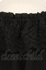 画像2: DO US PART / TT*ALSシアーケープブラウス L クロ O-26-07-30-087-LO-BL-OW-OS (2)