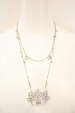 画像2: axes femme / 燭台モチーフネックレス  シルバー O-26-07-31-048-AX-AC-OW-OS (2)