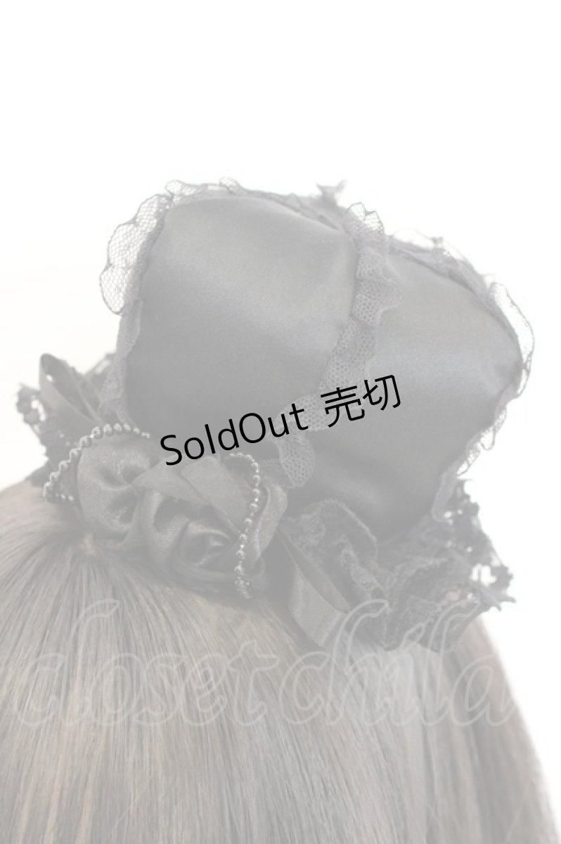 画像2: metamorphose / 王冠型ヘッドドレス  クロ O-26-07-31-010-ME-AC-OW-OS (2)