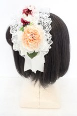画像3: LOLITAその他 / コサージュカチューシャ  シロ系 O-26-07-31-001-LO-AC-OW-OS (3)