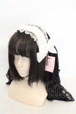 画像1: metamorphose / シスターヴェール付カチューシャ  クロ×シロ O-26-07-31-012-ME-AC-OW-OS (1)