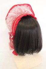 画像3: metamorphose / あめ細工ハーフボンネット  アカ O-26-07-31-002-ME-AC-OW-OS (3)