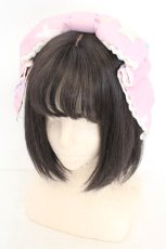 画像1: LOLITAその他 / スターモチーフ付きカチューシャ  ピンク O-26-07-31-028-LO-AC-OW-OS (1)