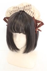 画像1: LOLITAその他 / ブリム付きカチューシャ  ブラウン O-26-07-31-029-LO-AC-OW-OS (1)