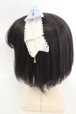 画像3: LOLITAその他 / リボンカチューシャ  サックス×シロ O-26-07-31-031-LO-AC-OW-OS (3)