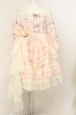 画像1: Sunny Tree / 姫袖ワンピース L ピンク O-26-08-01-035-LO-OP-OW-OS (1)