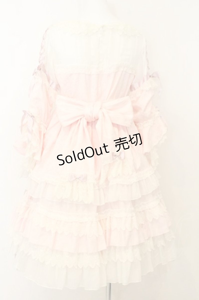 画像4: Sunny Tree / 姫袖ワンピース L ピンク O-26-08-01-035-LO-OP-OW-OS (4)