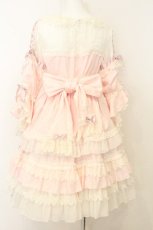 画像4: Sunny Tree / 姫袖ワンピース L ピンク O-26-08-01-035-LO-OP-OW-OS (4)