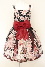 画像1: Royal Princess Alice / 絢爛桜姫ジャンパースカート  クロ系 O-26-08-01-1027-LO-OP-OW-OS (1)