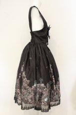 画像4: Violet Fane / The Funeralジャンパースカート  ブラック O-26-08-01-1031-GO-OP-OW-OS (4)