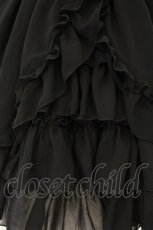 画像3: ATELIER PIERROT / -Blooming Rose- フィッシュテールジャンパースカート  ブラック O-26-08-01-1032-EL-OP-OW-OS (3)