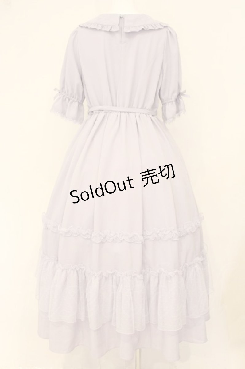 画像5: axes femme kawaii / プチリボンワンピース M ラベンダー O-26-08-01-1033-AX-OP-OW-OS (5)