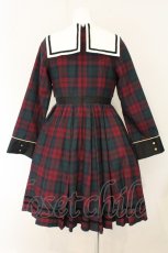 画像5: Angelic Pretty / Bunny CollegeクラシカルワンピースSet  アカ×グリーンチェック O-26-08-01-1036-AP-OP-IG-OS (5)