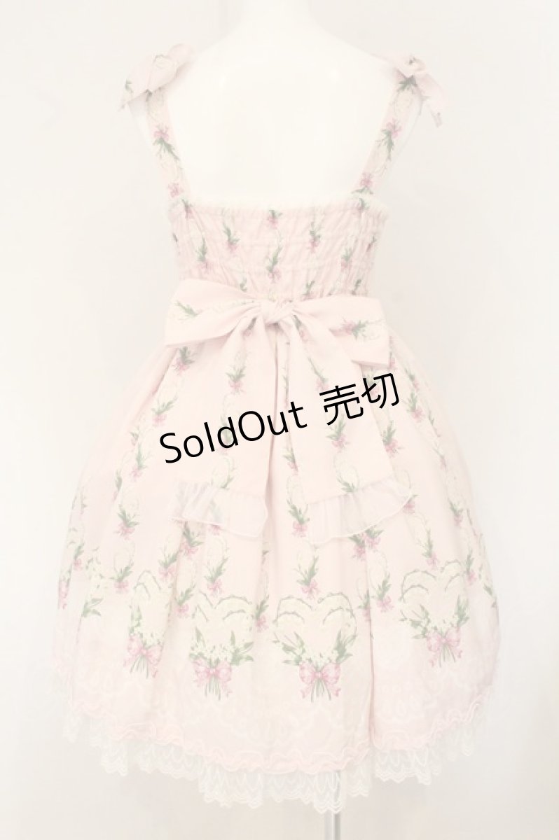画像5: Angelic Pretty / すずらんBouquetジャンパースカート  ピンク O-26-08-01-1038-AP-OP-IG-OS (5)