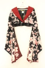 画像1: Royal Princess Alice / 絢爛桜姫振袖ジャケット  クロ O-26-08-01-1043-LO-JA-OW-OS (1)