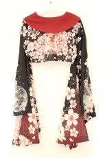 画像4: Royal Princess Alice / 絢爛桜姫振袖ジャケット  クロ O-26-08-01-1043-LO-JA-OW-OS (4)