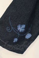 画像3: CAMOOONI / 葡萄刺繍デニムジャケット L インディゴ O-26-08-01-1046-LO-JA-OW-OS (3)