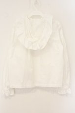 画像5: PINK HOUSE / 三つ子のくまの冬支度刺繍使いブラウス  シロ O-26-08-01-1007-LO-BL-OW-OS (5)