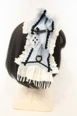 画像4: Hoshibako Works / Sweet Unbirthday　ビッグカチューシャ  サックス O-26-08-01-1001-LO-AC-OW-OS (4)