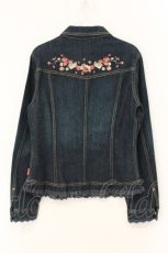 画像4: PINK HOUSE / いちご刺繍デニムジャケット L インディゴ O-26-08-01-1010-LO-JA-OW-OS (4)