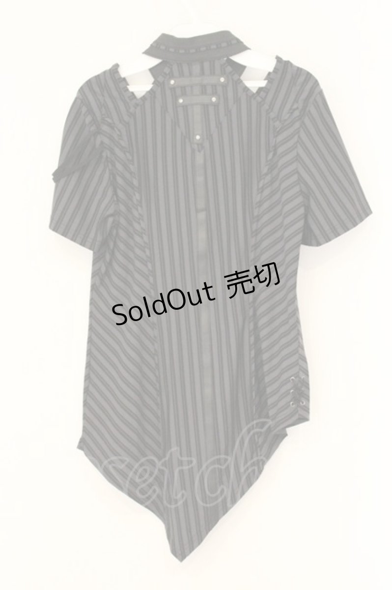 画像4: Ozz Croce / Garden of Fallen Angel プルオーバー  グレー×ブラック O-26-08-01-1016-OO-TO-OW-OS (4)