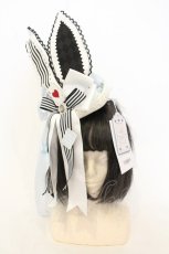 画像3: Hoshibako Works / Sweet Unbirthday　ラビットイアーシルクハット  サックス O-26-08-01-1002-LO-AC-OW-OS (3)