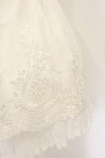 画像2: Sleep Shop / レーシージャンパースカート  シロ O-26-08-01-025-LO-OP-OW-OS (2)