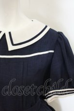 画像2: BAROQUE / Decent colletセーラーワンピース XL ネイビー O-26-08-01-026-LO-OP-OW-OS (2)