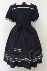 画像3: BAROQUE / Decent colletセーラーワンピース XL ネイビー O-26-08-01-026-LO-OP-OW-OS (3)