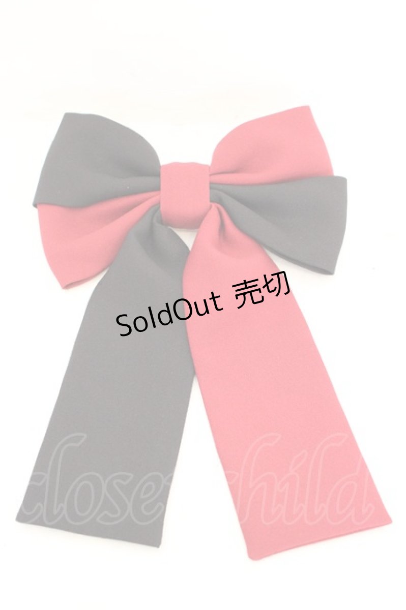 画像1: Royal Princess Alice / 梅花郡鶴バレッタ  アカ×クロ O-26-08-02-047-LO-AC-IG-OS (1)