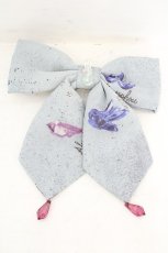 画像1: metamorphose / Magical Stone〜研究者の図鑑〜リボンクリップ  ブルーグレー O-26-08-02-055-ME-AC-IG-OS (1)