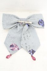 画像2: metamorphose / Magical Stone〜研究者の図鑑〜リボンクリップ  ブルーグレー O-26-08-02-055-ME-AC-IG-OS (2)