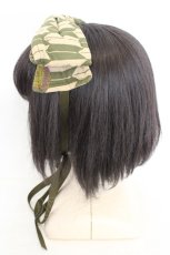 画像3: metamorphose / ハイカラ小町リボンヘッドドレス  グリーン系 O-26-08-02-005-ME-AC-OW-OS (3)