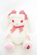 画像1: BABY,THE STARS SHINE BRIGHT / うさくみゃリュック  オフシロ×アカチェック O-26-08-02-078-BA-BG-IG-OS (1)