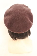 画像3: m petit by misako / AMモチーフリボンベレー帽 57.5cm ブラウン O-26-08-02-1005-LO-AC-OW-OS (3)