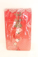 画像1: metamorphose / よいやみのかみかくし プリントオーバーニー  アカ O-26-08-02-1059-ME-ZA-OW-OS (1)