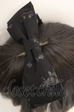 画像2: Royal Princess Alice / スミレの花園・tonoコラボ　リボンカチューシャ  クロ O-26-08-02-1063-LO-AC-OW-OS (2)