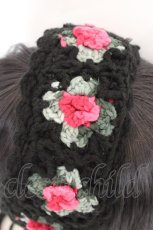 画像2: merry jenny / クロシェヘッドドレス  クロ O-26-08-02-1065-LO-AC-IG-OS (2)