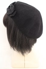画像2: m petit by misako / AMリボンサーモベレー 57.5cm クロ O-26-08-02-1008-LO-AC-OW-ZT727 (2)