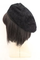 画像2: axes femme / レースベレー  クロ O-26-08-02-1010-AX-AC-OW-OS (2)