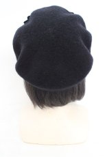 画像3: m petit by misako / AMモチーフリボンベレー帽 57.5cm クロ O-26-08-02-1001-LO-AC-OW-OS (3)